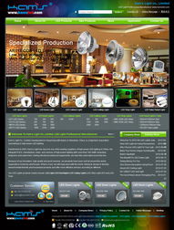 金曼斯光電（Kamsled）官方網(wǎng)站設(shè)計(jì) 以光為媒，照亮品牌未來